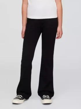 Pantalones acampanados de ponte para uniforme infantil