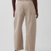 Pantalones anchos de corte holgado con doble rodilla