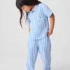 Pantalones anchos de gasa de algodón para bebés y niños pequeños