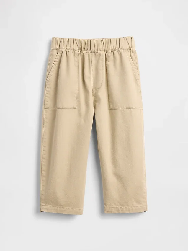 Pantalones anchos ultrasuaves sin cordón para bebés y niños pequeños