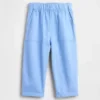 Pantalones anchos ultrasuaves sin cordón para bebés y niños pequeños