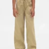 Pantalones anchos y cómodos para uniforme infantil