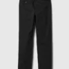 Pantalones caqui elásticos de corte recto para uniforme infantil