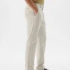 Pantalones caqui híbridos ajustados