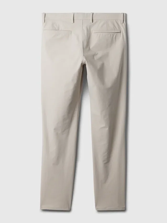 Pantalones caqui híbridos ajustados
