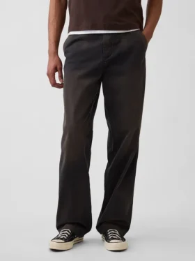 Pantalones caqui holgados