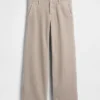 Pantalones caqui holgados de talle bajo estilo años 90