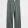 Pantalones caqui holgados de talle bajo estilo años 90