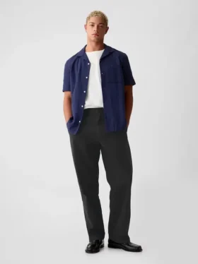 Pantalones caqui holgados estilo moderno de los 90