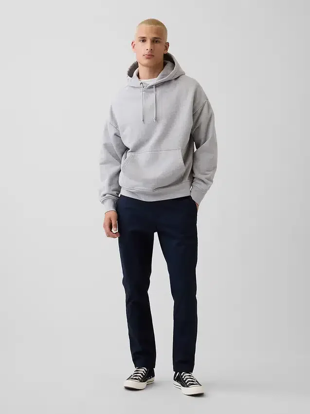 Pantalones caqui modernos de corte ajustado