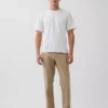 Pantalones caqui rectos modernos