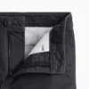 Pantalones caqui rectos y holgados de estilo uniforme moderno para niños