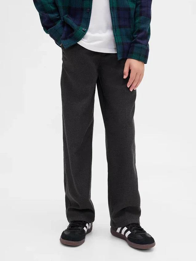 Pantalones cómodos de sarga para niños