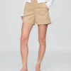 Pantalones cortos caqui Downtown de 4"