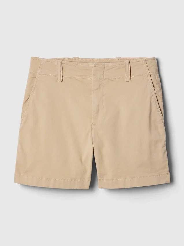 Pantalones cortos caqui Downtown de 4"