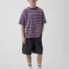Pantalones cortos cargo holgados para niños