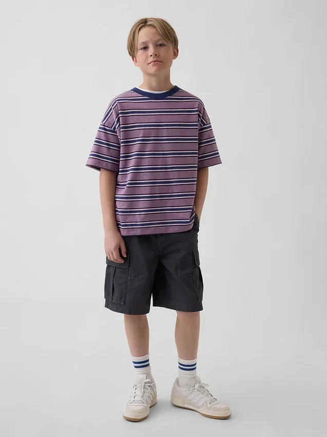 Pantalones cortos cargo holgados para niños