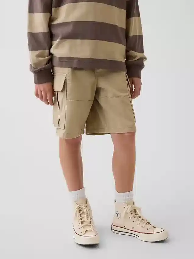 Pantalones cortos cargo holgados para niños