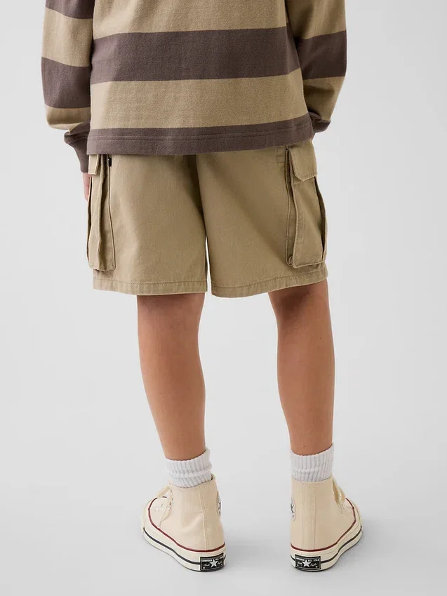 Pantalones cortos cargo holgados para niños
