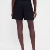 Pantalones cortos cómodos de mezcla de lino de 6"