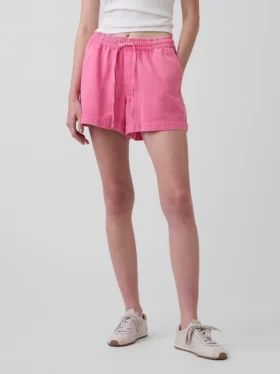 Pantalones cortos cómodos de mezclilla ultrasuave de 4″