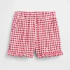Pantalones cortos con volantes para bebés y niños, de poner sin cremallera, combinables
