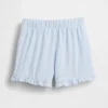 Pantalones cortos con volantes para bebés y niños, de poner sin cremallera, combinables