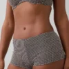 Pantalones cortos de baño de corte hipster