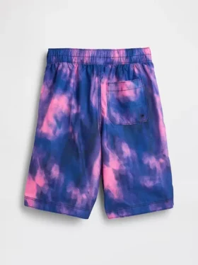 Pantalones cortos de baño reciclados para niños de 8″