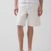 Pantalones cortos de carpintero de mezclilla holgados de 9"