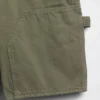 Pantalones cortos de carpintero de mezclilla holgados de 9"