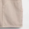 Pantalones cortos de carpintero de mezclilla holgados estilo de los 90 para niños