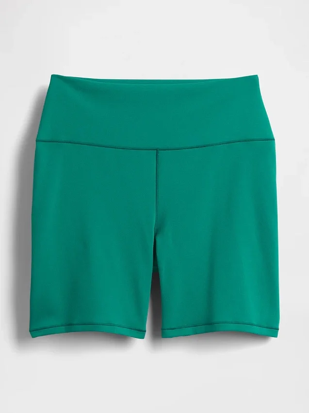 Pantalones cortos de ciclismo lisos GapFit de 4"