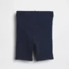Pantalones cortos de ciclista acanalados para bebés y niños pequeños, combinables