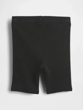 Pantalones cortos de ciclista acanalados para bebés y niños pequeños, combinables