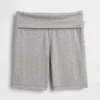 Pantalones cortos de ciclista con dobladillo para niños