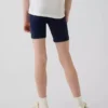 Pantalones cortos de ciclista con dobladillo para niños
