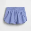 Pantalones cortos de correr para niños de secado rápido con dobladillo de mariposa