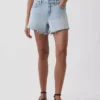 Pantalones cortos de corte relajado ultrasuaves de tiro medio de 4"