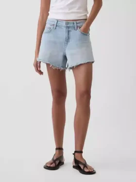 Pantalones cortos de corte relajado ultrasuaves de tiro medio de 4″