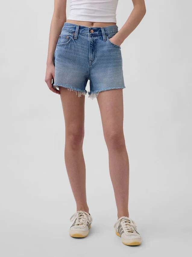 Pantalones cortos de corte relajado ultrasuaves de tiro medio de 4"