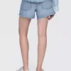 Pantalones cortos de corte relajado ultrasuaves de tiro medio de 4"