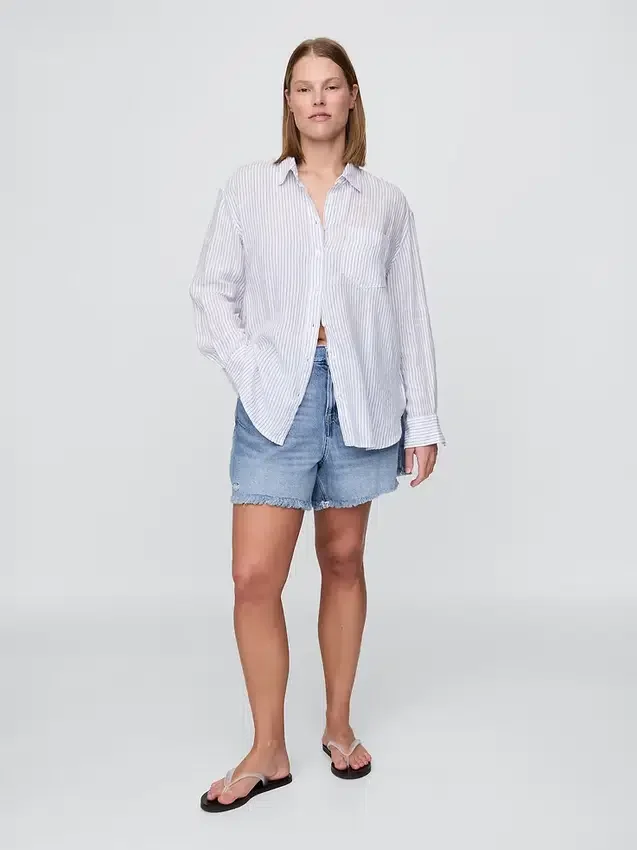 Pantalones cortos de corte relajado ultrasuaves de tiro medio de 4"