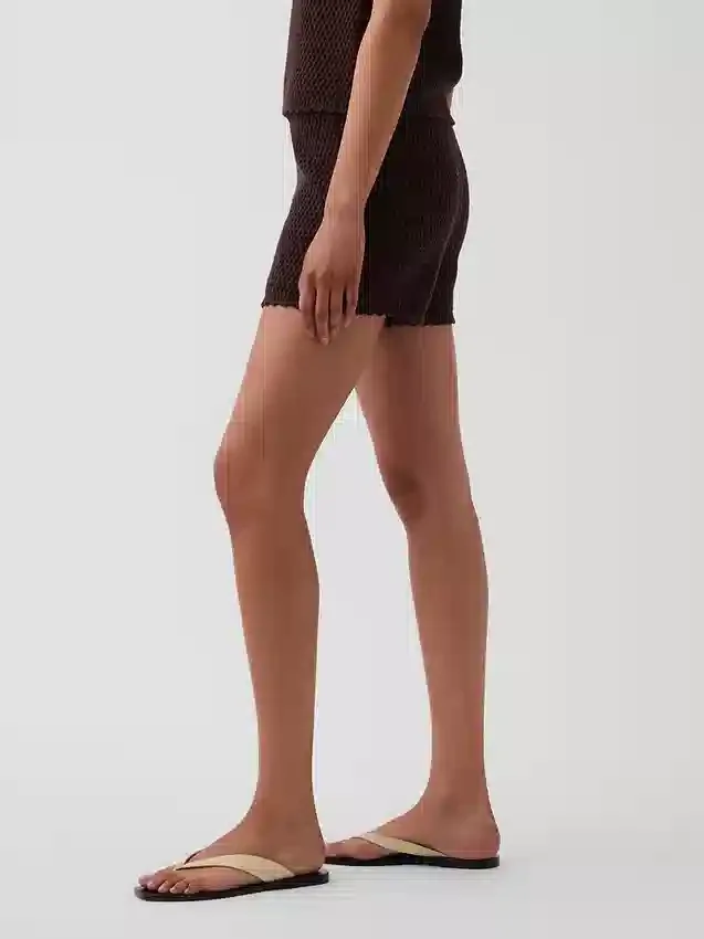 Pantalones cortos de ganchillo 100 % algodón