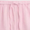 Pantalones cortos de gasa de algodón para niños con volantes