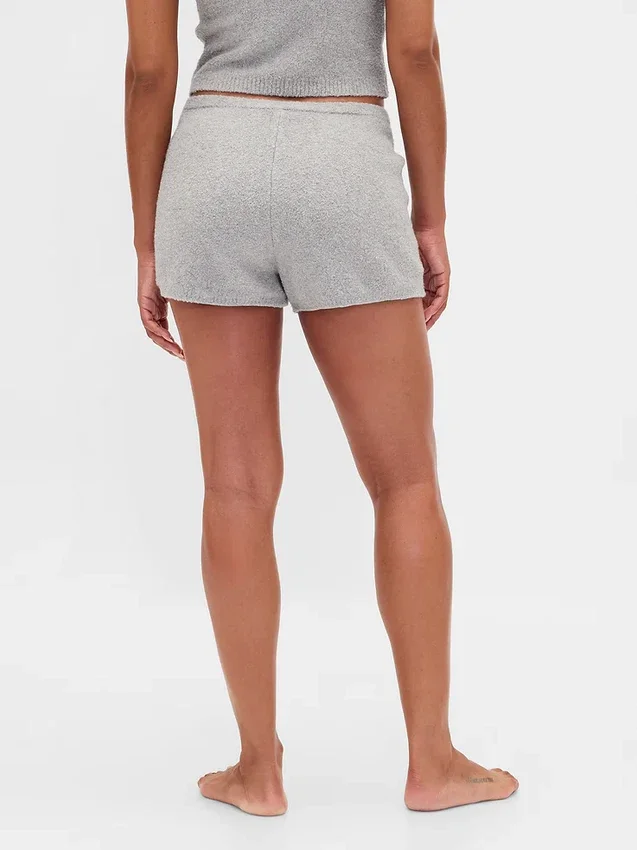 Pantalones cortos de jersé de bouclé CashSoft
