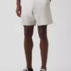 Pantalones cortos de lino y algodón de 7.5"