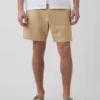Pantalones cortos de lino y algodón de 7.5"