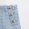Pantalones cortos de mezclilla a rayas marineras para bebés y niños pequeños