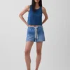 Pantalones cortos de mezclilla de 4"